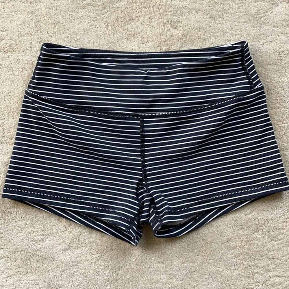 Savage Barbell Booty Shorts - worn once, hung dry